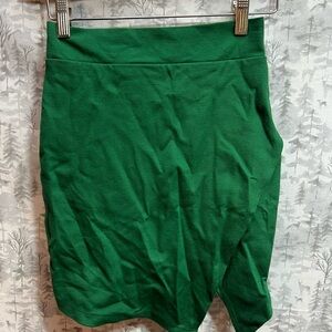 Forever‎ 21 Vibrant Green Mini Skirt